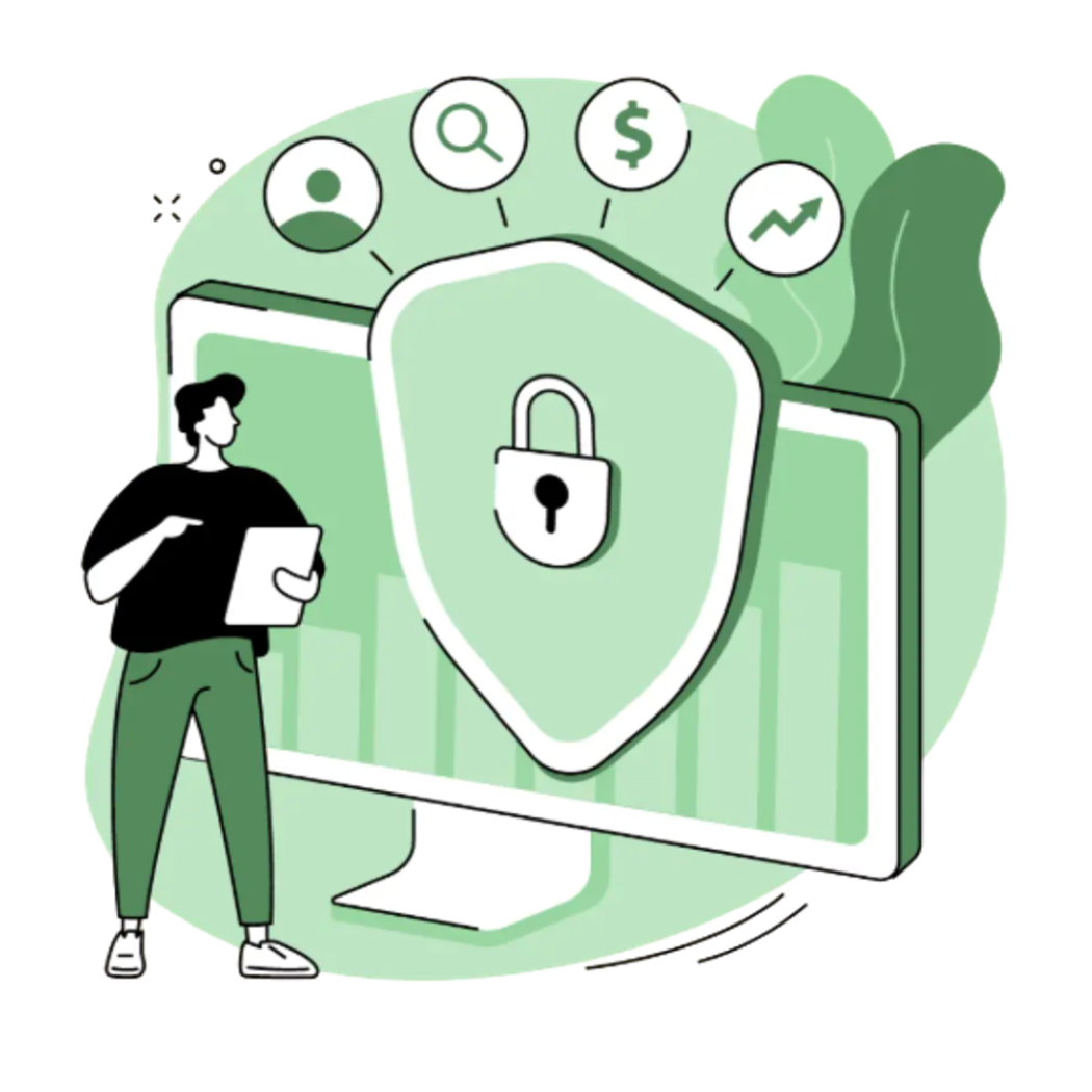 Private data on a computer